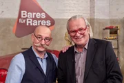Moderator Horst Lichter und Experte Albert Maier.