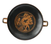 Picture Shows: Artefact depicting Greek and Persian duelling(A.1887.213)