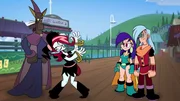 Second and first from the right: Vambre, Prohyas
