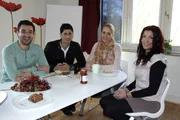 Mahi, Sami, Judith Rakers und Sarah Ahadi (v.l.n.r.)
