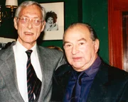 Bruce Reynolds (li.) zusammen mit dem "Godfather of British Crime", Fred Foreman (re.)