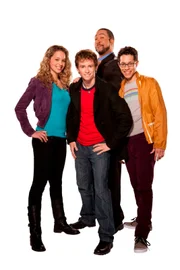 TheTroop : Pictured: (l-r) Hayley  (Gage Golightly, Jake (Nick Purcell), Felix (David Del Rio) and (back row) Stockley (John Marshall Jones). Photo: Aaron Warkov/Nickelodeon.  ©2009 Viacom, International, Inc.  All Rights Reserved

.