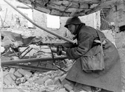 Deutscher Soldat in Stalingrad