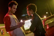 L-R: Cassidy (Joseph Gilgun), Tulip O'Hare (Ruth Negga)