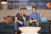Die Moderatoren Philip Häusser (links) und Willi Weitzel.