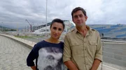 Picture Shows: Anita Rani and Justin Rowlatt in Sochi