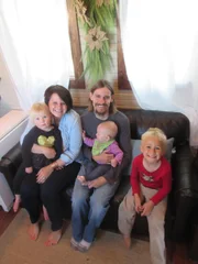 Bethany and Matthew with children