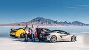 V.l.: Rory Reid, Matt LeBlanc, Chris Harris