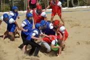 Die Teams in Aktion