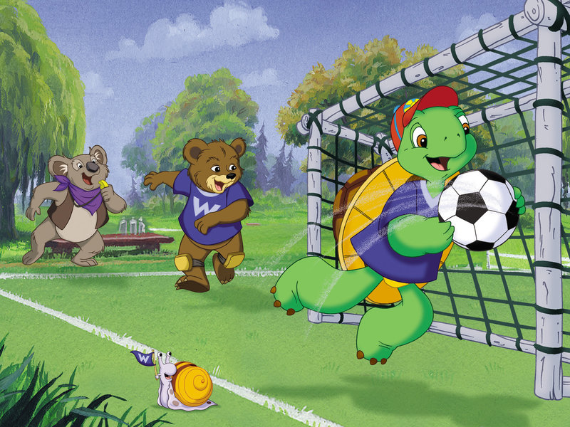 Franklin Eine Schildkröte Erobert Die Welt