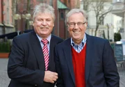 v.l.: Klaus Baumgart und Lutz Ackermann.