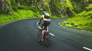 cyclist street road