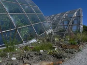 Der botanische Garten in Graz.