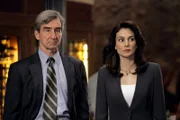 Sam Waterston, Annie Parisse (Alexandra Borgia)