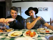 Fro the left: Ben Milbourne, Andy Allen