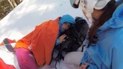 Rescue in the mountains.