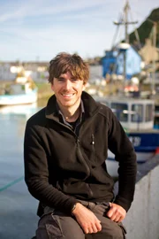 Simon Reeve at Ballyhack, County Wexford