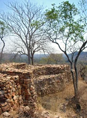 Die Thulamela-Ruinen im Krüger-Nationalpark. Letzter bekannter Siedlungsort der Mapungubwe.