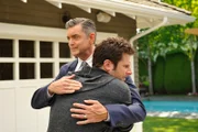 -- "The Break-Up" Episode 810 -- Pictured: (l-r) Timothy Omundson as Carlton Lassiter, James Roday as Shawn Spencer -- (Photo by: Alan Zenuk/USA Network)