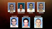 Die Mitglieder der sogenannten "Texas Seven" wurden ursprünglich aufgrund von Vergewaltigung, Mord und Körperverletzung verurteilt.