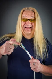 Sven Hieronymus, der Rocker unter den Comedians.