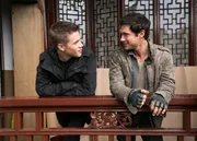 Noch ist die Stimmung zwischen Ben (Connor Jessup, l.) und seinem Bruder Hal (Drew Roy, r.) ausgelassen ...