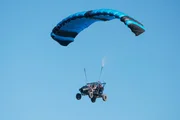 Chris Harris in einem Skyrunner ATV