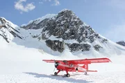 plane, winter