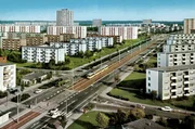 Wohnsiedlungen wie die Neue Vahr in Bremen linderten die Wohnungsnot nach dem 2. Weltkrieg. Später gerieten sie als Wohnmaschinen in Verruf.
