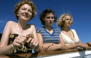15. Katja Studt, Esther Zimmering, Anna Loos: Karin, Lisa und Angelika geniessen die Überfahrt nach Neuseeland.