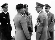 Hitler in Italien 1938.