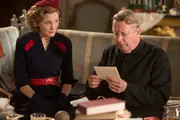 CAST: Mark Williams as Father Brown, Nancy Carroll as Lady Felicia.