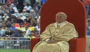 Papst Johannes Paul in München 1987.