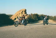 Peter Fonda als Wyatt und Dennis Hopper als Billy.