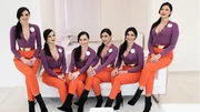 v.l.n.r.: Fabiana, Susanne, Miia, Marilena, Nathalie, Isabel