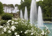 Ein typischer Palastgarten in Isfahan.