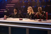 L-R: Jeffrey Nordling as Brad Maitland, Ilse DeLange as Ilse De Witt and Miguel A. Núñez Jr. as Tommy Reddick.