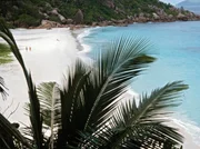 hr-fernsehen TROPISCHE TRAUMZIELE - INSELWELTEN FÜR GENIESSER, am Freitag (03.08.12) um 20:15 Uhr.
Traumstrand auf der Seychelleninsel La Digue.