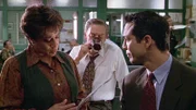 In the back: Lennie Briscoe (Jerry Orbach)
In the front, L-R: Anita Van Buren (S. Epatha Merkerson), Rey Curtis (Benjamin Bratt)