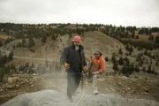 Todd Hoffman and Trey Poulson drilling.
