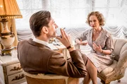 (20.08.17) um 20:15 Uhr. Beate Maes als Leni Riefenstahl und Robert Glatzeder als ihr Anwalt Dr. Alfred v.Seefeld.