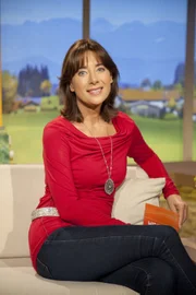 Moderatorin Sabine Sauer.