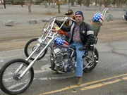 Peter Fonda als Wyatt und Dennis Hopper als Billy.