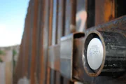 Agents hear of a group crawling through the border area on security cams, but it turns out to be a decoy move .  Another group enters at a different part of the fence and drops drugs, then runs back south.