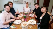 V.l.: Alain, Martin, Gastgeberin Lea, Thoams, Joanna