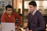 L-R:  Dinesh Chugtai (Kumail Nanjiani) und Donald 'Jared' Dunn (Zach Woods)