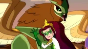 L-R: Griffin Izzie and Mysticon Dragon Mage