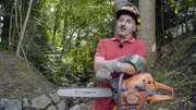 Fritz Schutti im Einsatz in Stallhofen bei Graz, Steiermark
