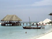 Sanfter Tourismus auf den Malediven: Bungalows statt Großhotels.