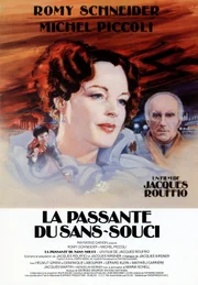 Filmplakat des Films "Die Spaziergängerin von Sans-Souci" (La Passante du Sans-Souci), 1982.